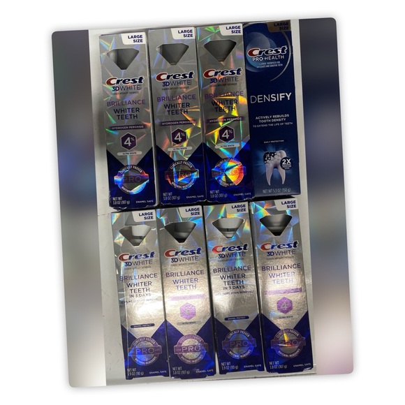 Crest Other - Crest 3D White and Pro-Health Toothpaste Collection (8 count)